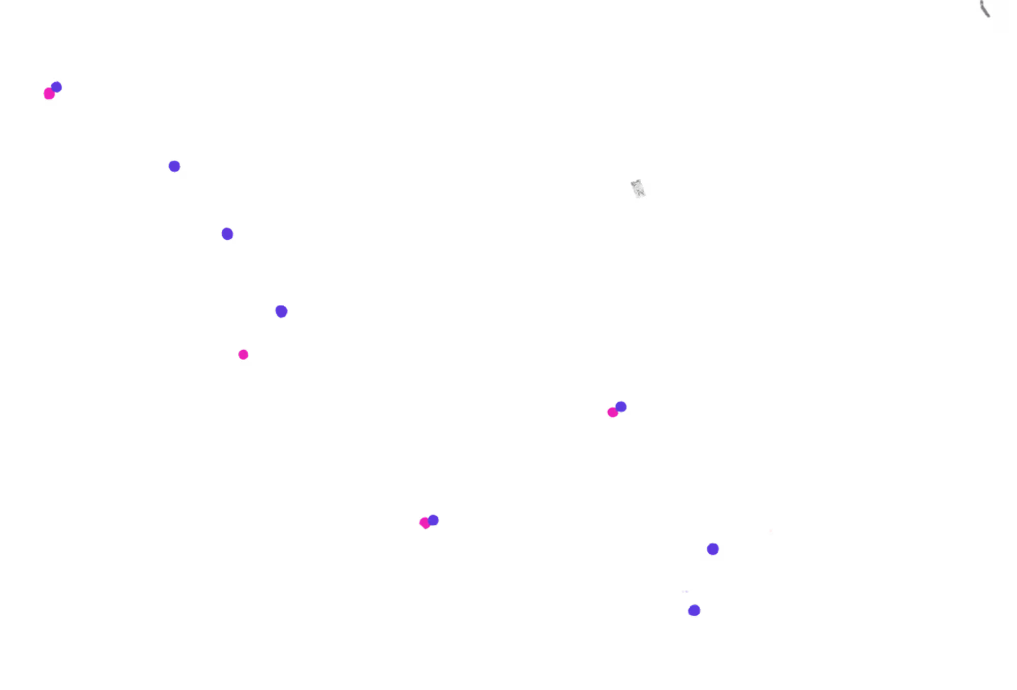 Capa del mapa de proyectos de gas